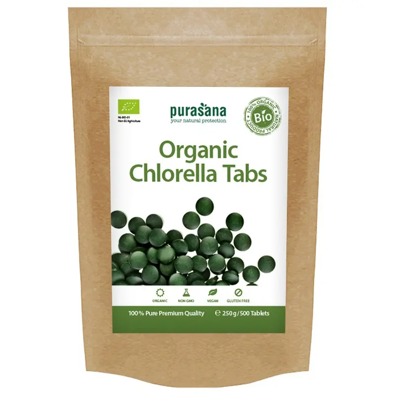 Chlorella tablets