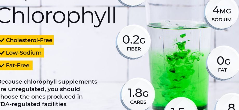 Chlorophyll &#8211; properties, health effects, dosage, side effects, price