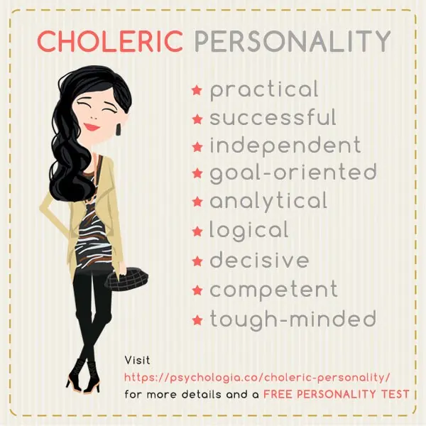 Choleric &#8211; character traits. Is the personality test reliable?