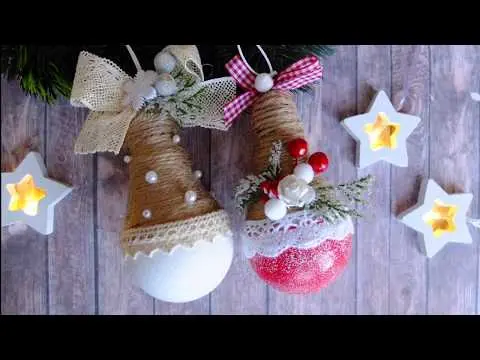 Christmas toys (crafts) from light bulbs with their own hands for the New Year