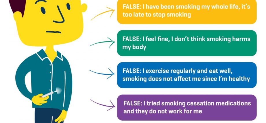 Cigarette. The most popular myths about smoking