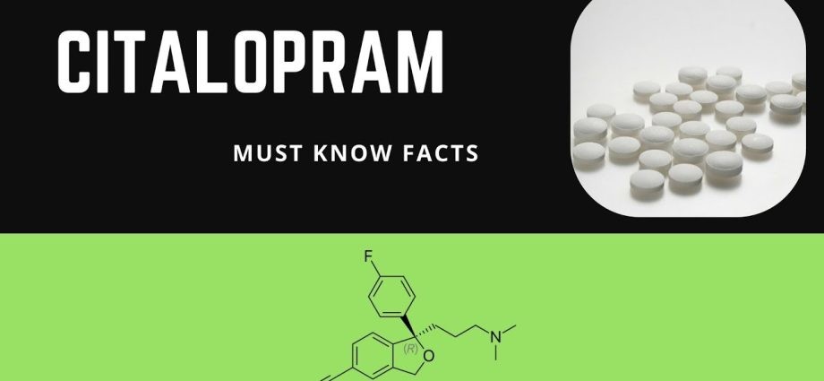 Citalopram &#8211; indications, dosage, contraindications