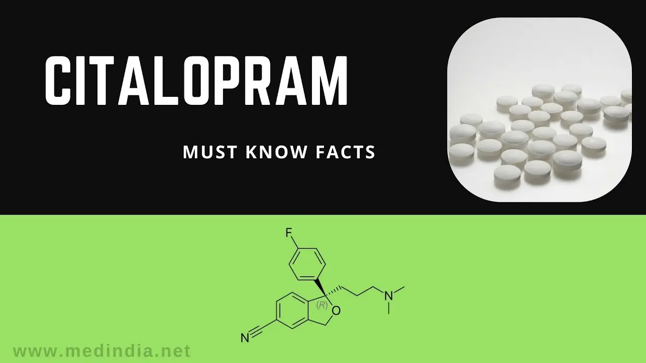 Citalopram &#8211; indications, dosage, contraindications