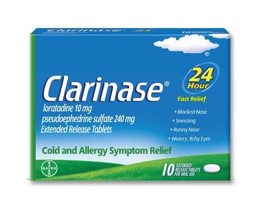 Clarinase &#8211; action, indications, dosage, contraindications