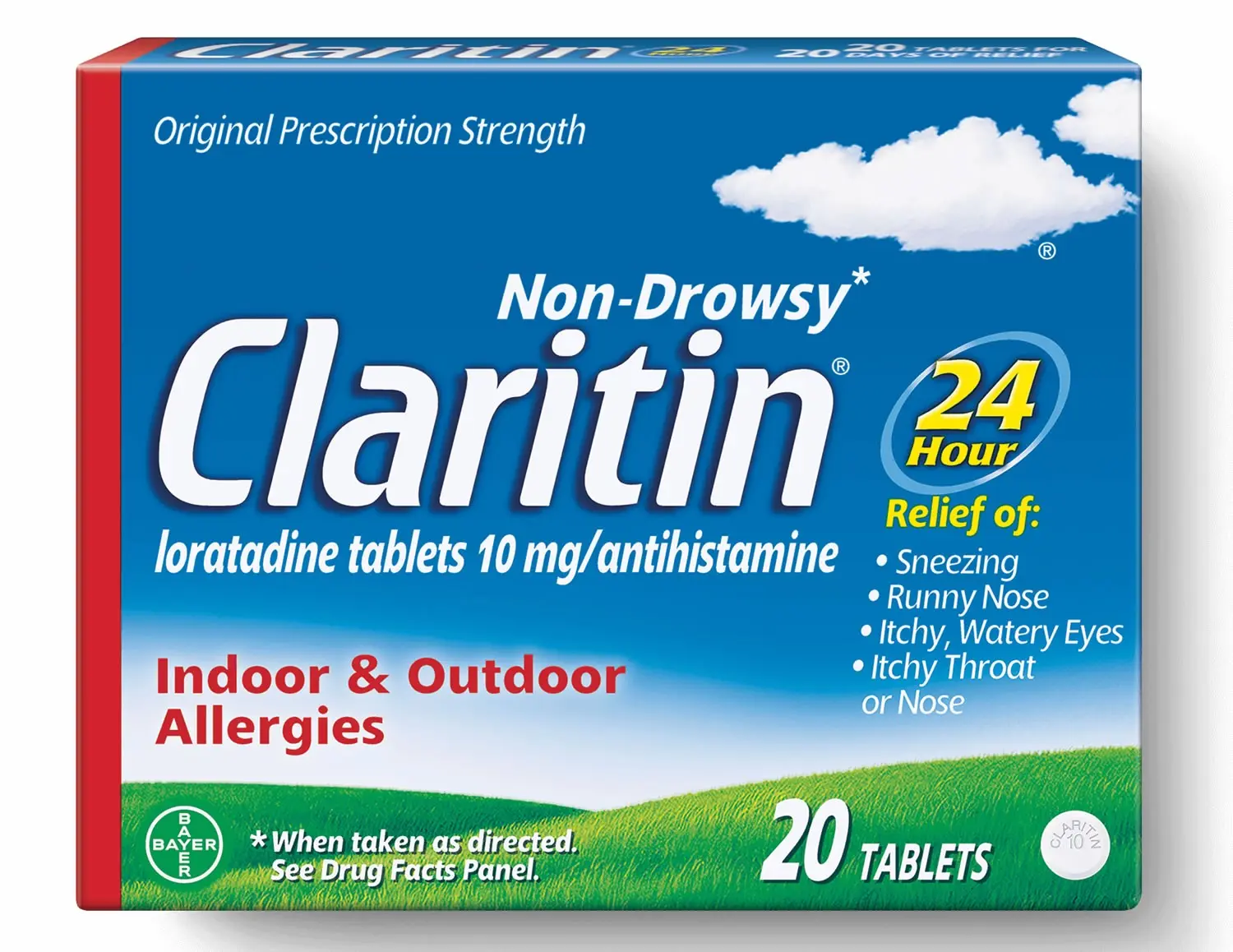 Claritine Active &#8211; indications, contraindications, use, side effects