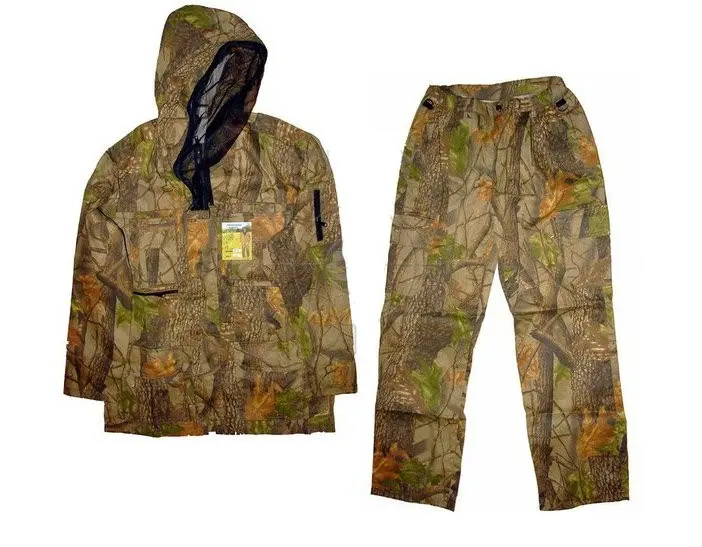 Clothes of a mushroom picker on a quiet hunt