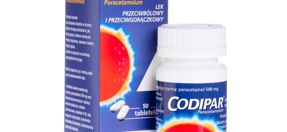 Codipar 250 and 500 for pain of various origins. How many tablets can be used per day?