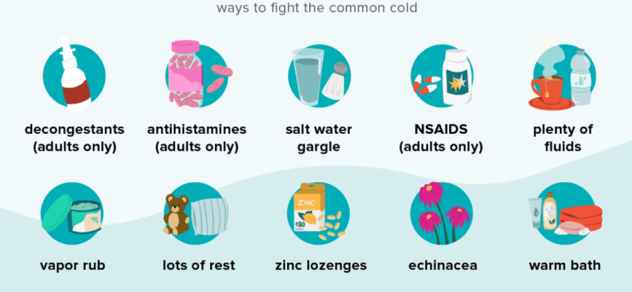 Colds &#8211; symptoms, treatment, prevention