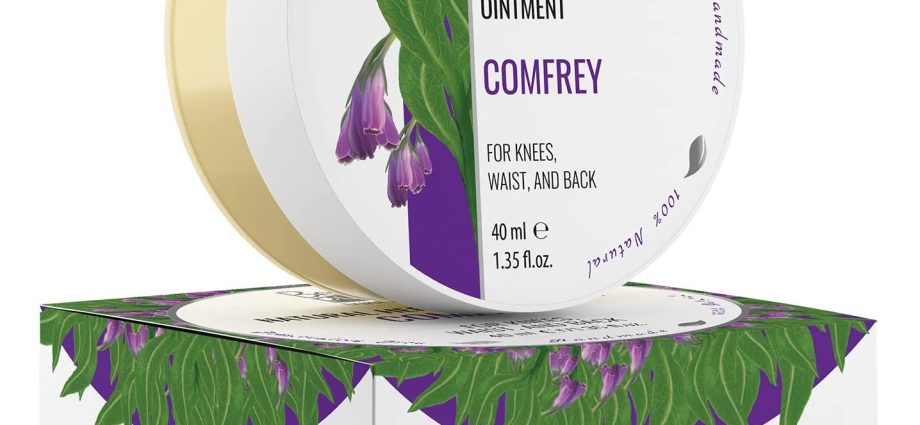 Comfrey ointment &#8211; a natural remedy for pain, swelling and bruises