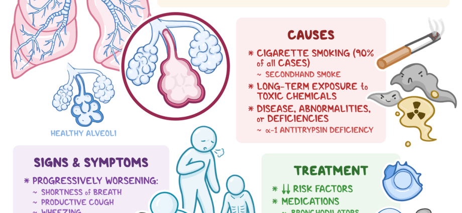 COPD or Chronic Obstructive Pulmonary Disease &#8211; symptoms, treatment, risk factors