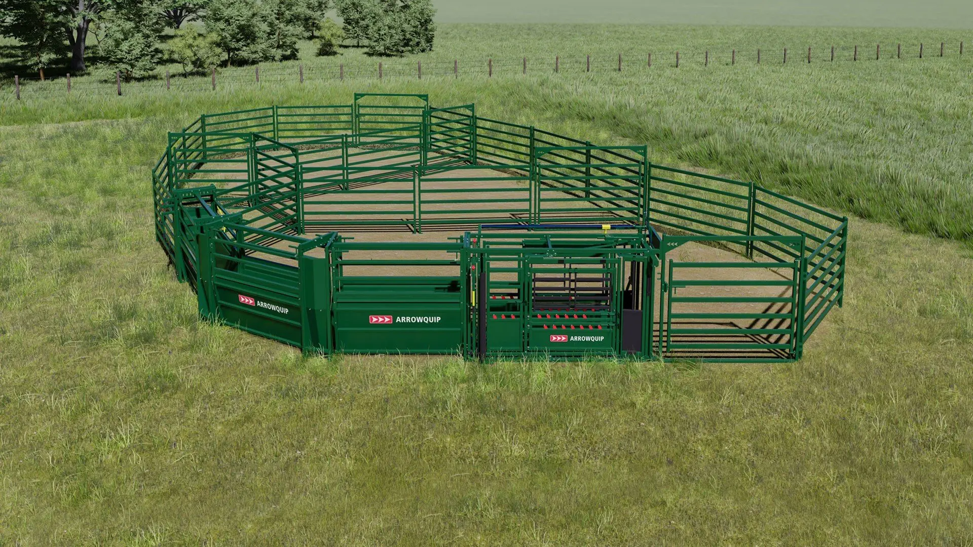 Corral for cattle