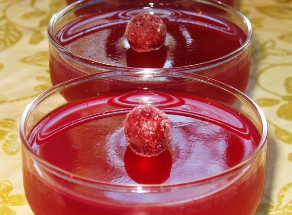 Cowberry jelly for the winter without gelatin