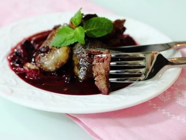 Cowberry sauce for meat