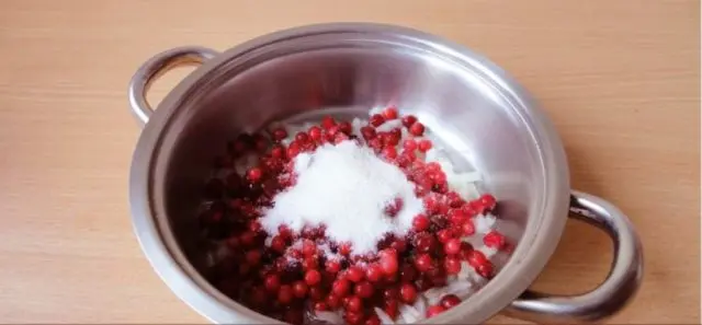 Cowberry sauce for meat