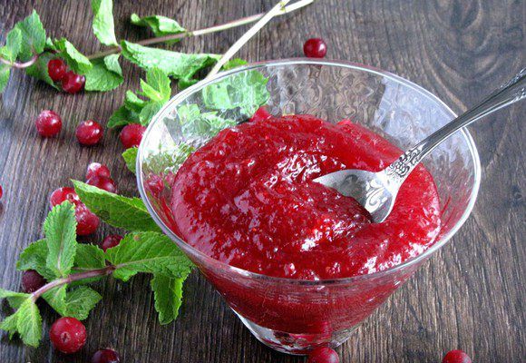 Cranberry jelly - a winter recipe