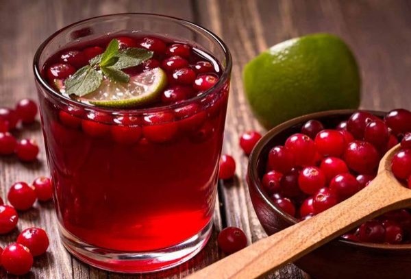 Cranberry juice for gout