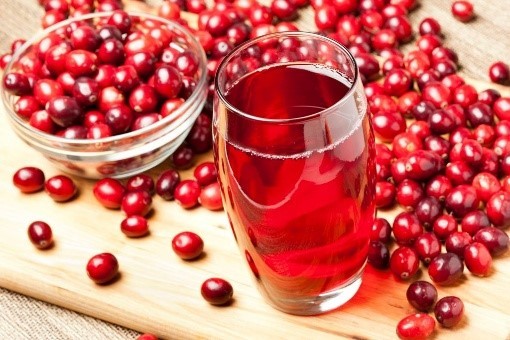 Cranberry juice with HB