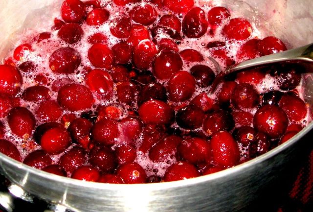 Cranberry kvass