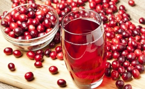 Cranberry tincture on moonshine