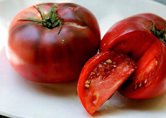 Crimean black tomato: reviews, characteristics