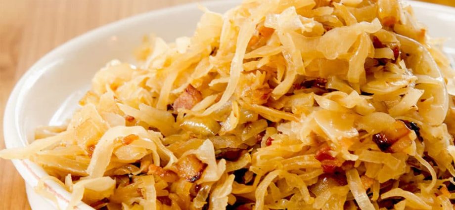 Crispy Sauerkraut: Recipe 