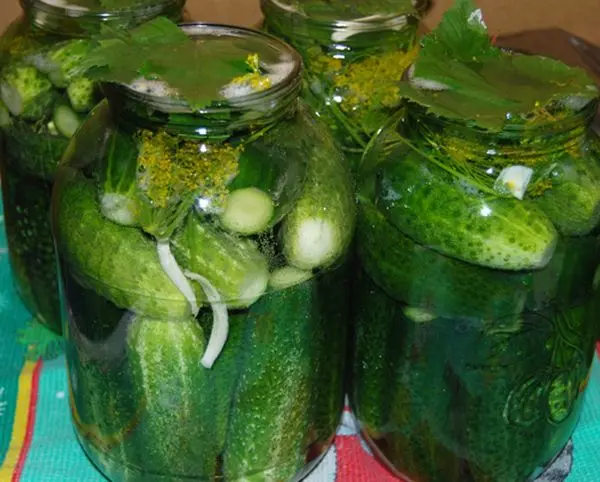 Cucumbers for the winter: homemade recipes for preserving pickled and pickled cucumber preparations in liter jars