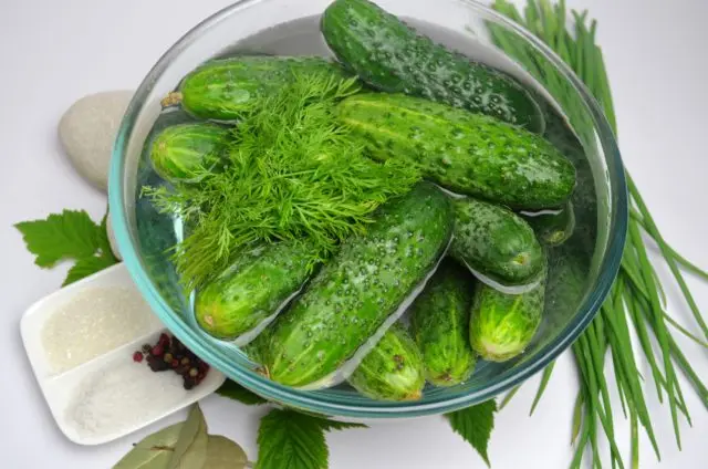 Cucumbers for vodka: recipes for the winter of salads and blanks