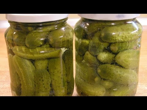 Cucumbers in Hungarian for the winter