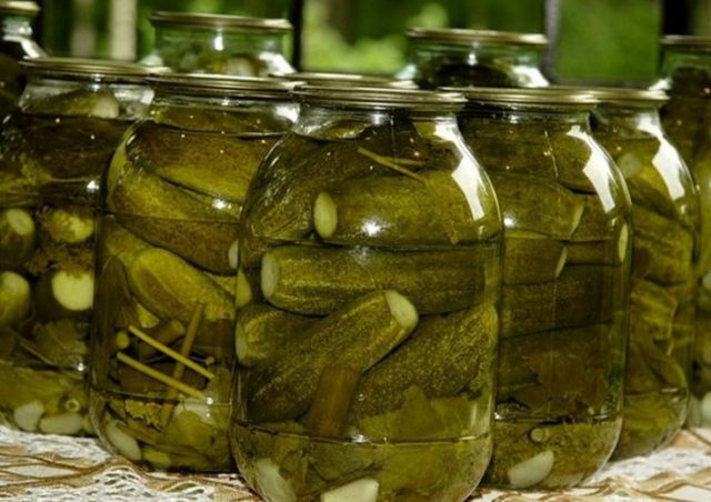 Cucumbers in sweet and sour marinade for the winter