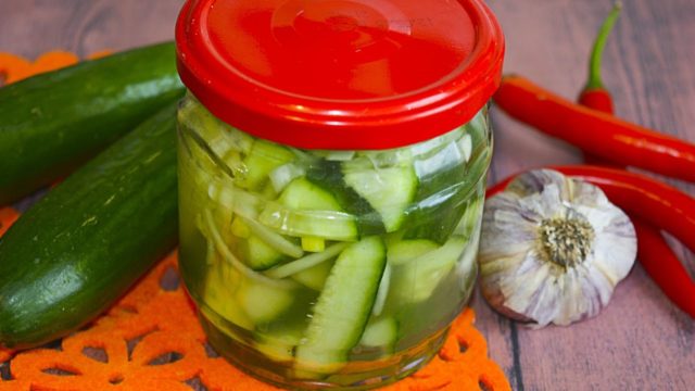 Cucumbers Ladyfingers: a recipe for the winter