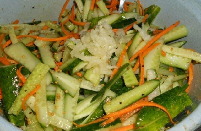 Cucumbers with Korean mustard for the winter: the most delicious cooking recipes