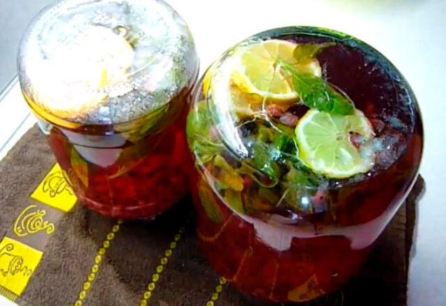 Currant compote recipes Mojito for the winter