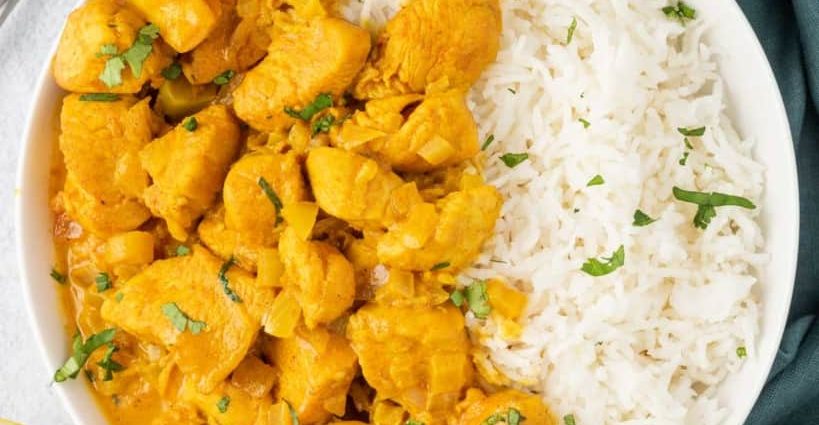 Curry chicken &#8211; a recipe for a nutritious dinner