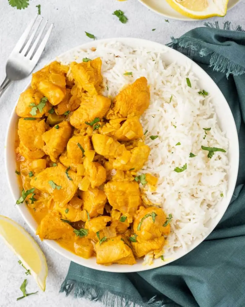 Curry chicken &#8211; a recipe for a nutritious dinner