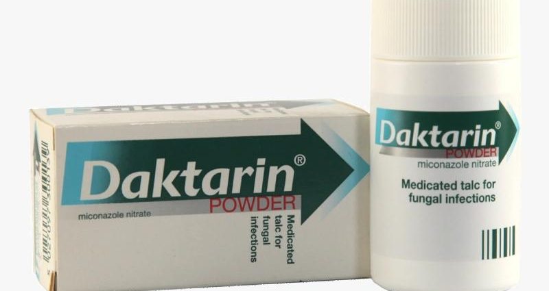 Daktarin (powder) &#8211; indications, contraindications to use, side effects