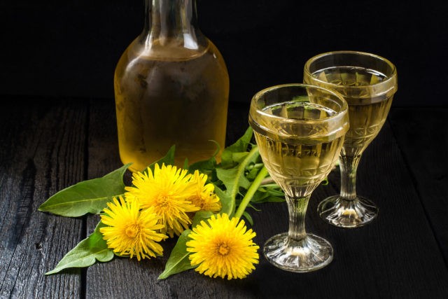 Dandelion wine: photo, benefits, taste, reviews