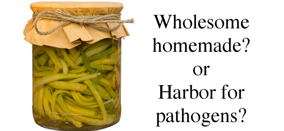 Dangerous poisons in home preserves