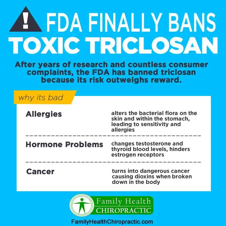 Dangerous triclosan