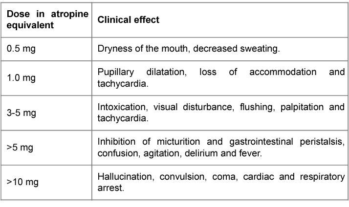 Datura poisoning &#8211; symptoms and treatment