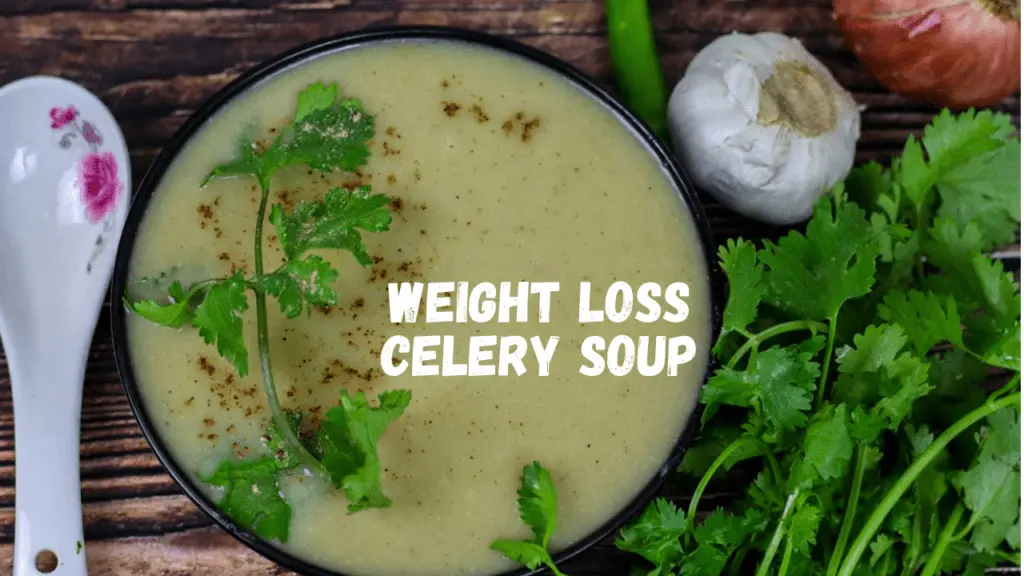 Delicious celery soup for weight loss