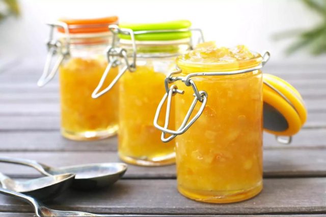 Delicious melon jam