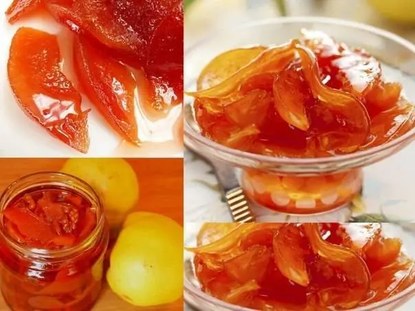 Delicious quince jam