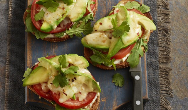 Delicious sandwiches on the New Years table: hot, beautiful, original