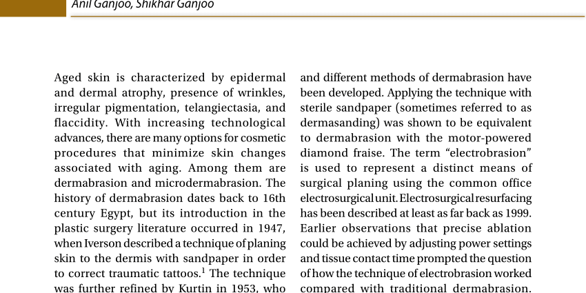 Dermabrasion &#8211; indications, course of the procedure, contraindications