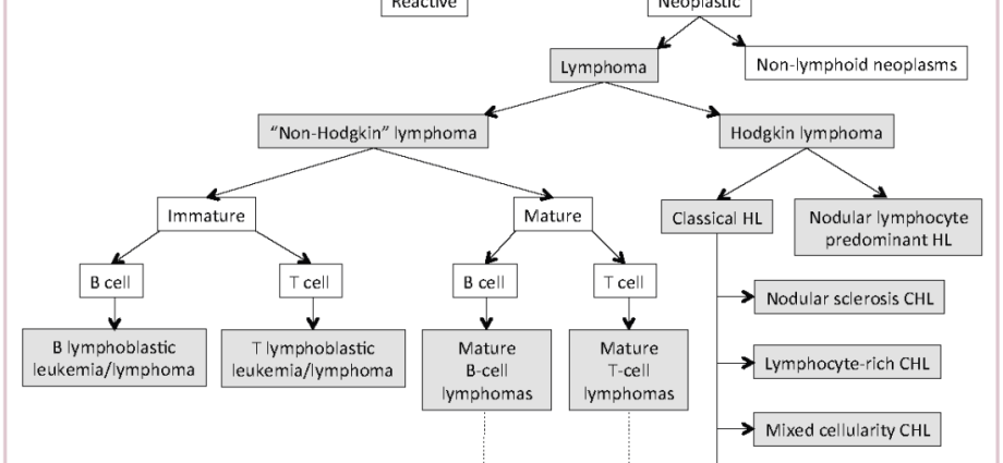 Diagnosis: lymphoma