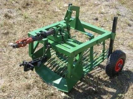 Digging potatoes with a motor cultivator + video 