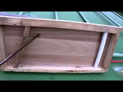 DIY bee feeder