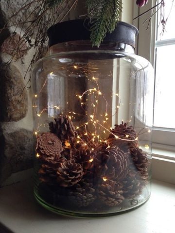 DIY crafts from cones for the New Year: pine, spruce, photos, ideas