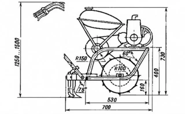 DIY homemade cultivator