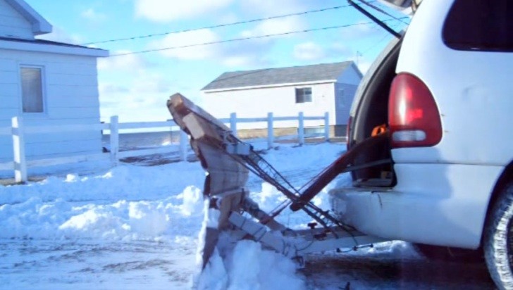 DIY homemade snowplows for home